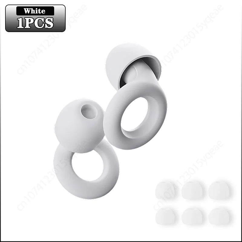 Noise Reduction Silicone Earplugs