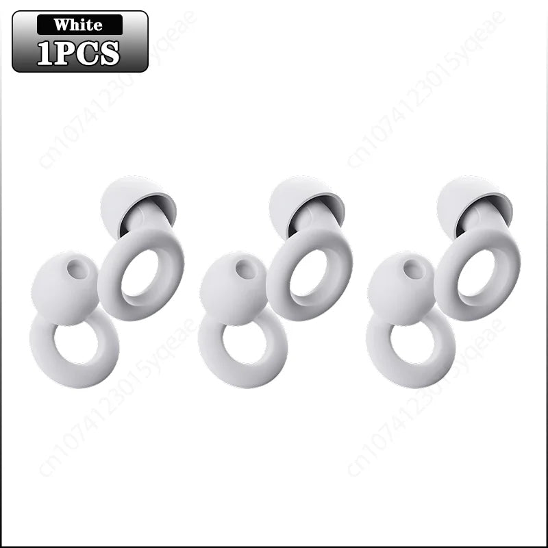 Noise Reduction Silicone Earplugs