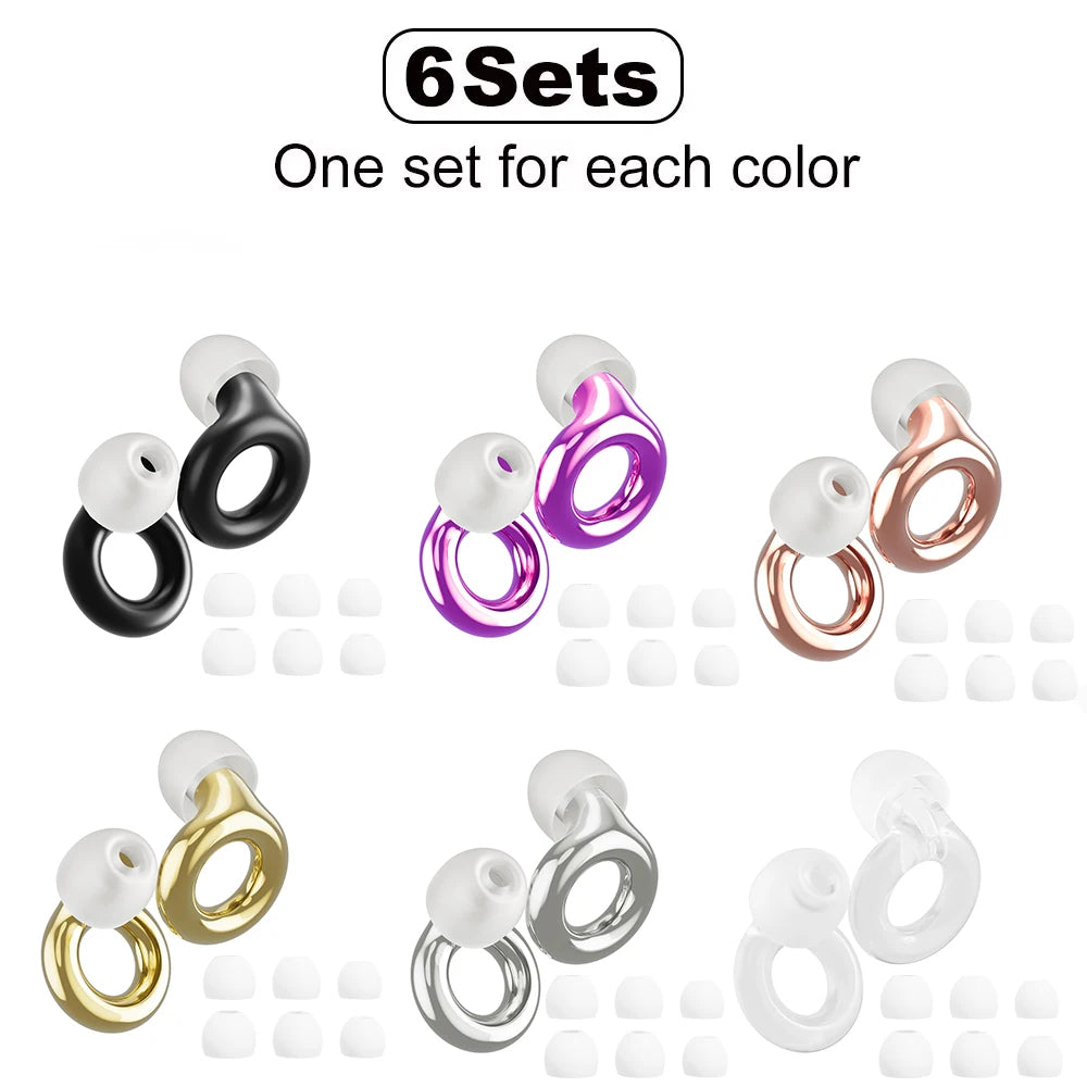Ear Plugs | Noise Reducing Ear Plugs for Sleep & Focus