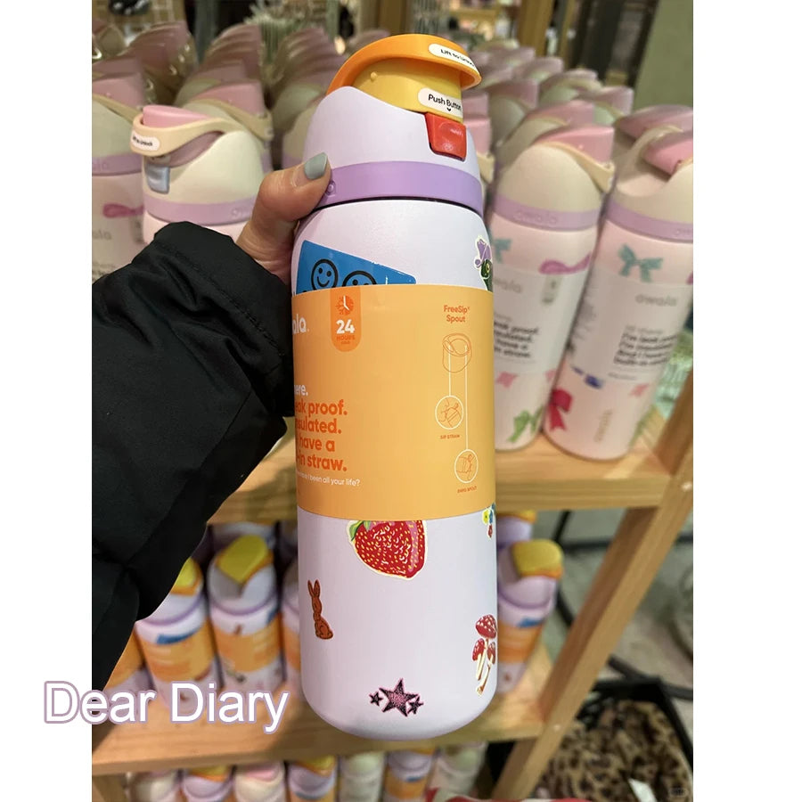 Insulated Water Bottle | FreeSip Stainless Steel Bottle