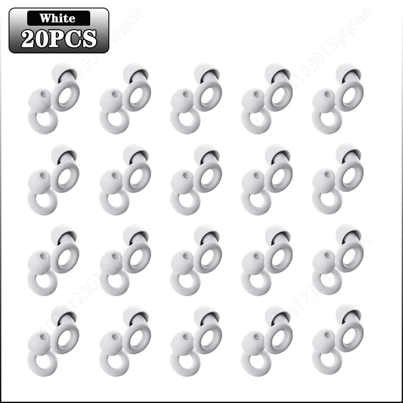 Noise Reduction Silicone Earplugs