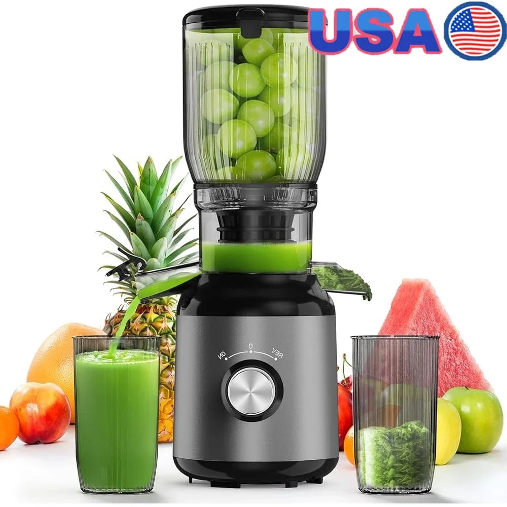 Wide-Chute Cold Press Juicer