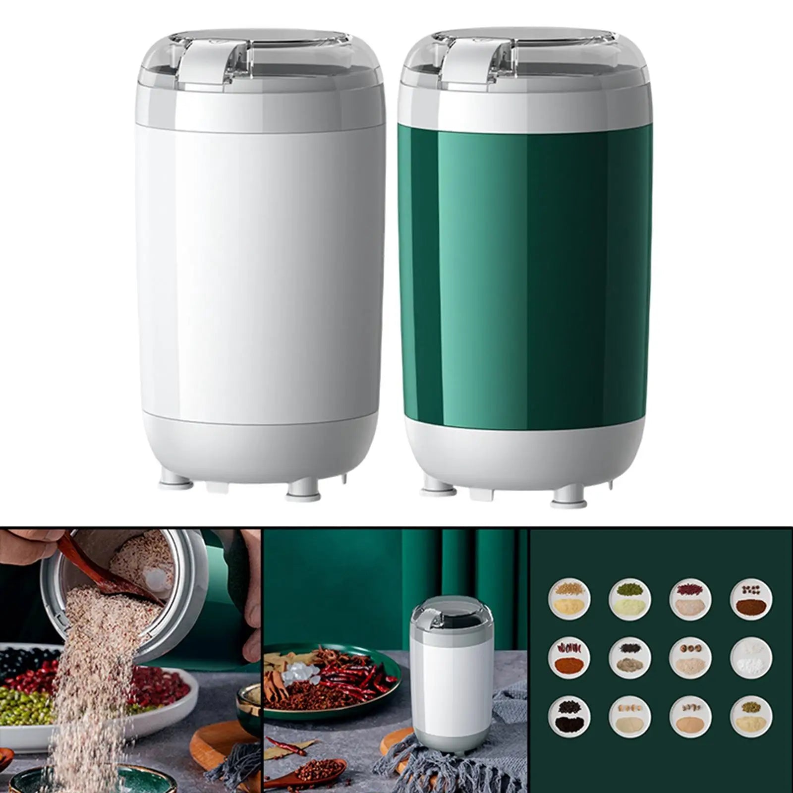 Electric Grinder with Removable Cup