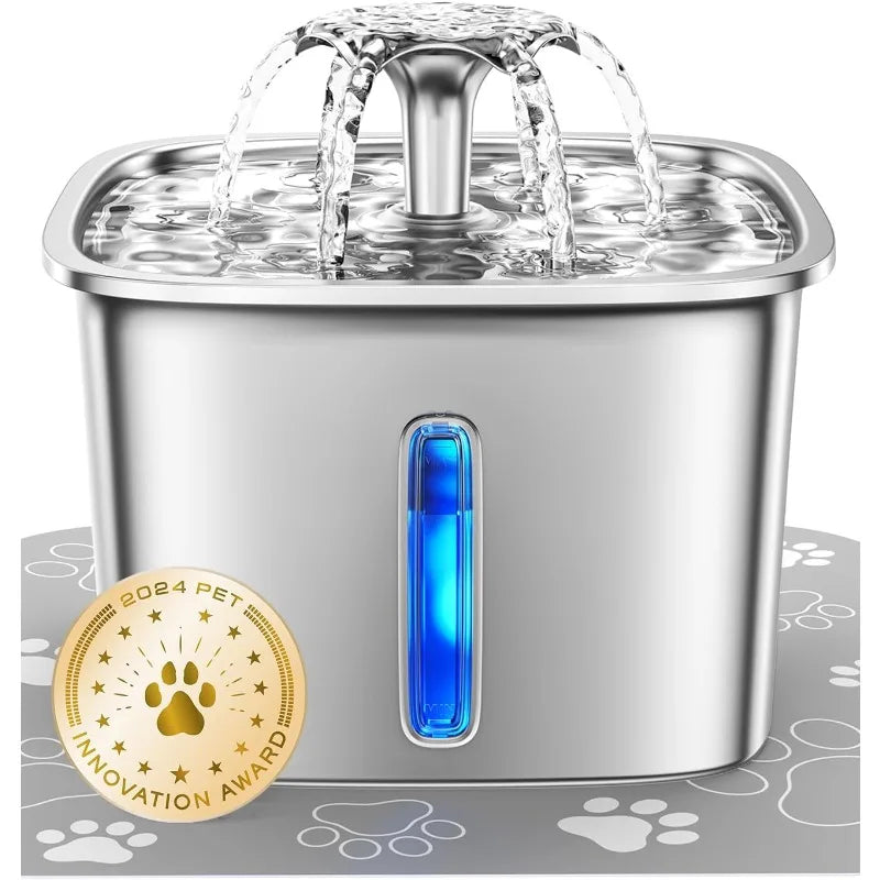 Pet Fountain | Automatic Stainless Steel Water Dispenser