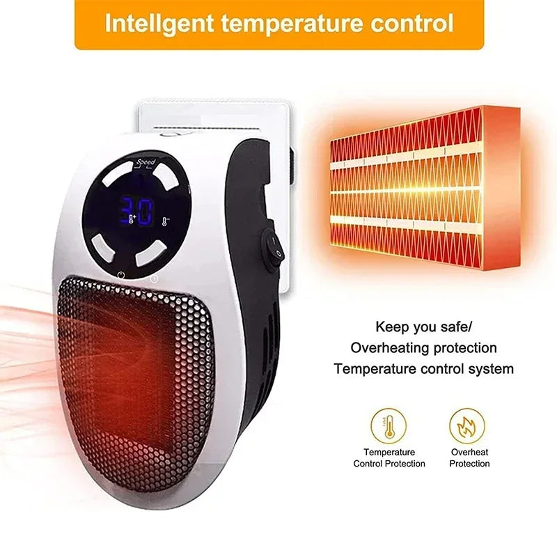 Portable Plug-In Wall Heater