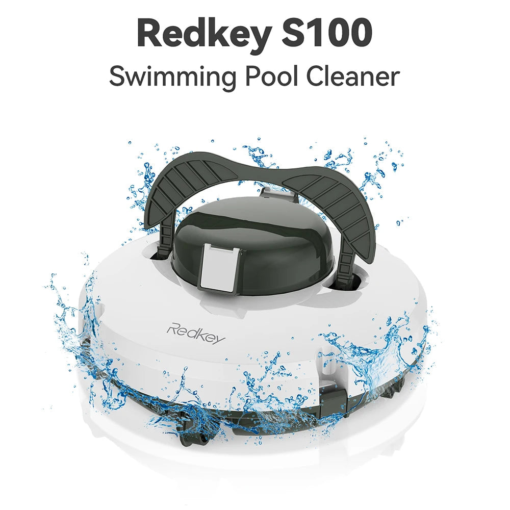 Robotic Pool Cleaner | Cordless Automatic Pool Vacuum
