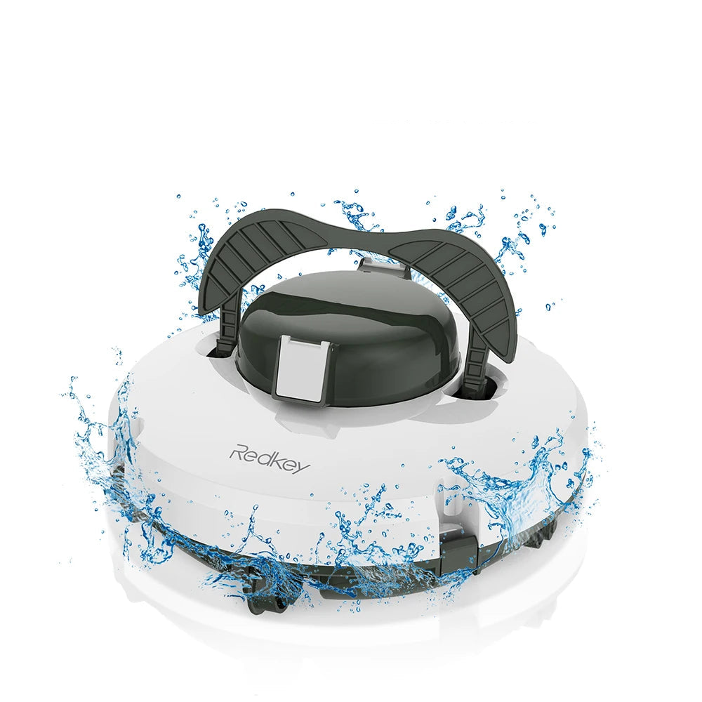 Robotic Pool Cleaner | Cordless Automatic Pool Vacuum