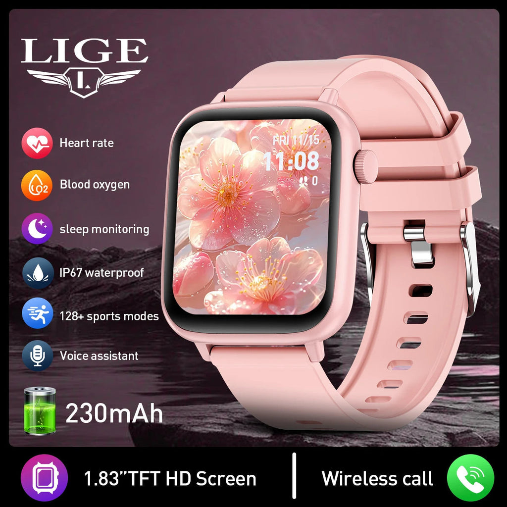 Smart Watch | Health & Fitness Tracker with Wireless Call