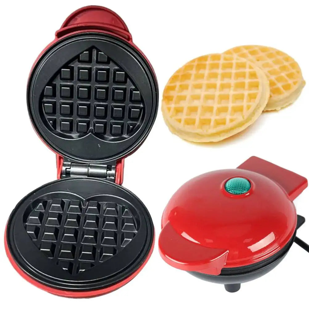 Compact Electric Waffle Maker