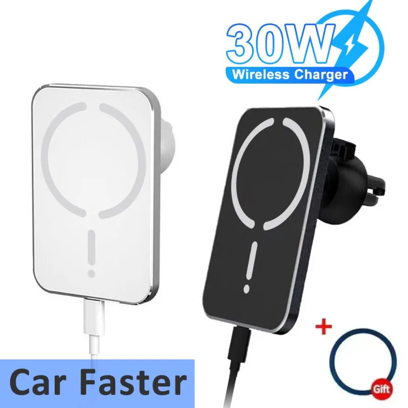 Magnetic iphone Charger | Magsafe Car Charger