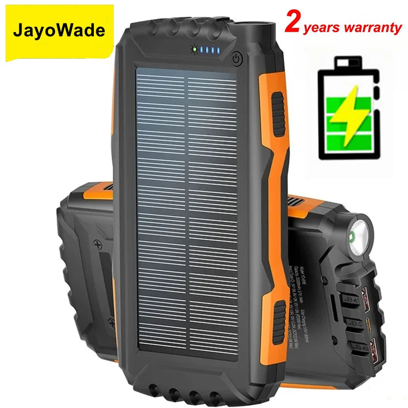 Solar Power Bank Charger | Waterproof Portable Charger
