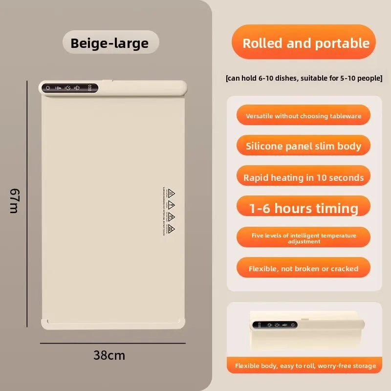 Foldable Electric Warming Tray
