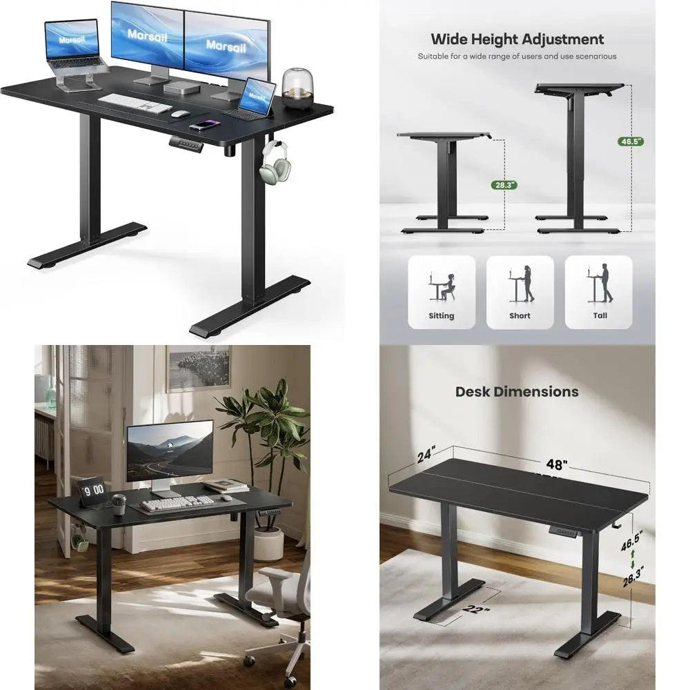 Electric Height-Adjustable Standing Desk