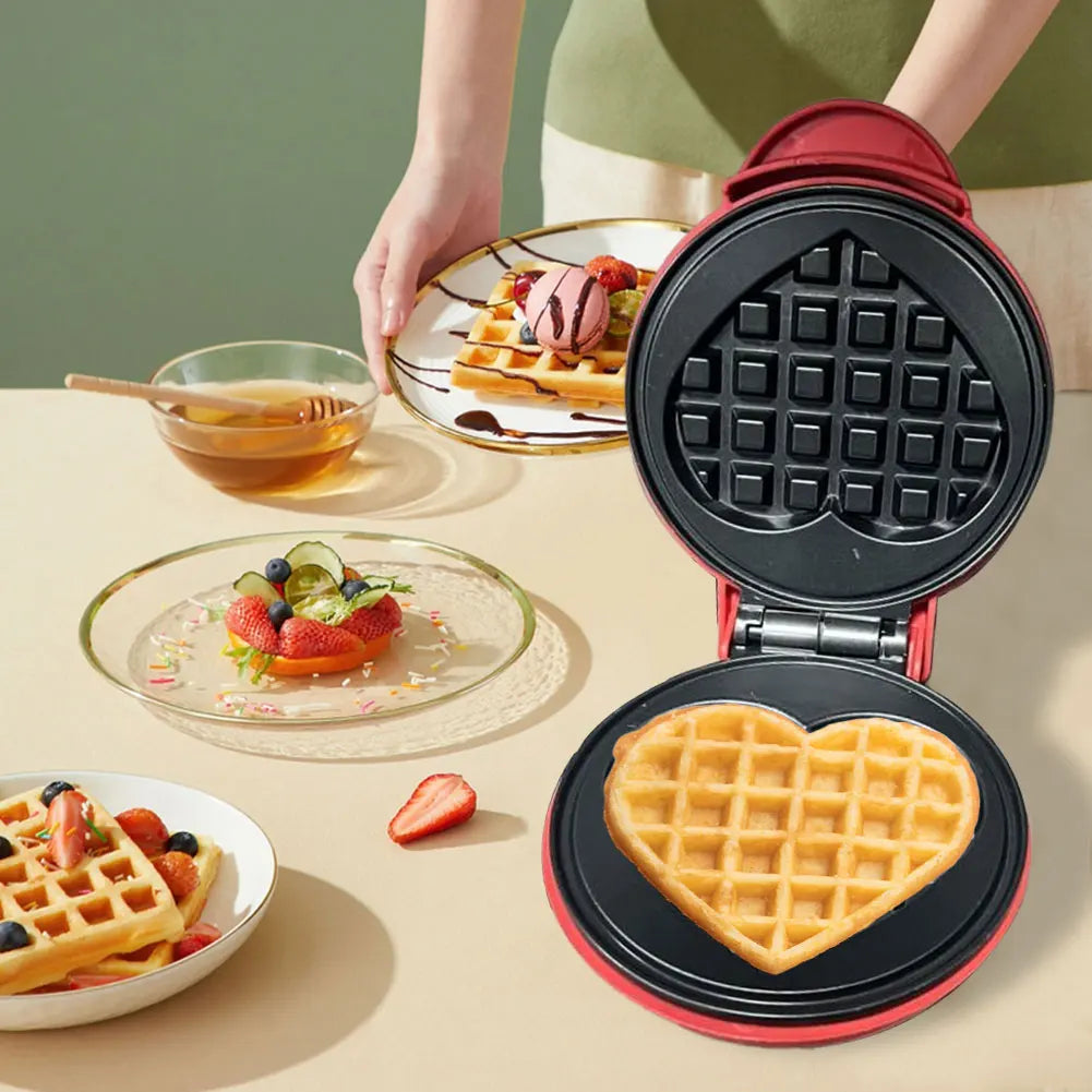 Compact Electric Waffle Maker