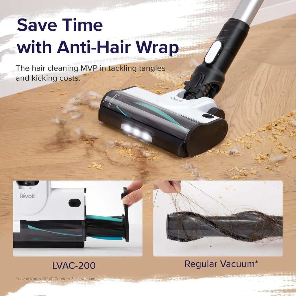 Tangle-Resistant Cordless Stick Vacuum