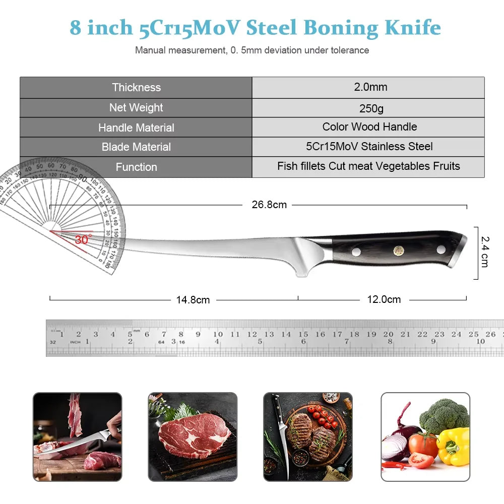 Professional Boning and Fillet Knife