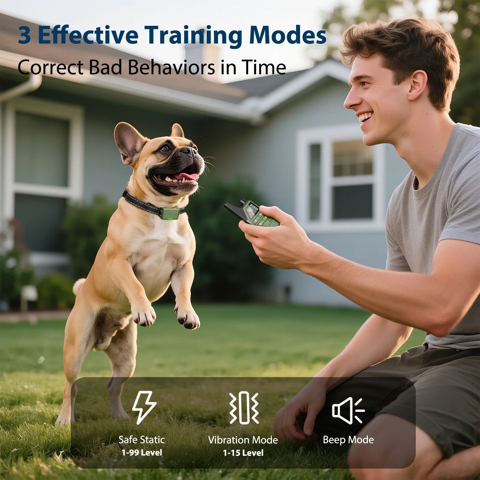 Dog Training Collar | Waterproof Rechargeable E-Collar
