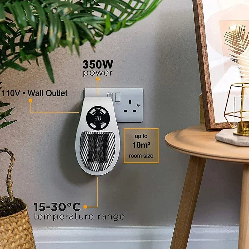 Portable Plug-In Wall Heater