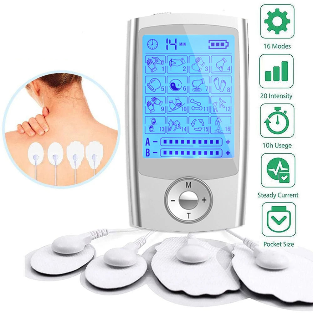 TENS Unit | Rechargeable Muscle Stimulator
