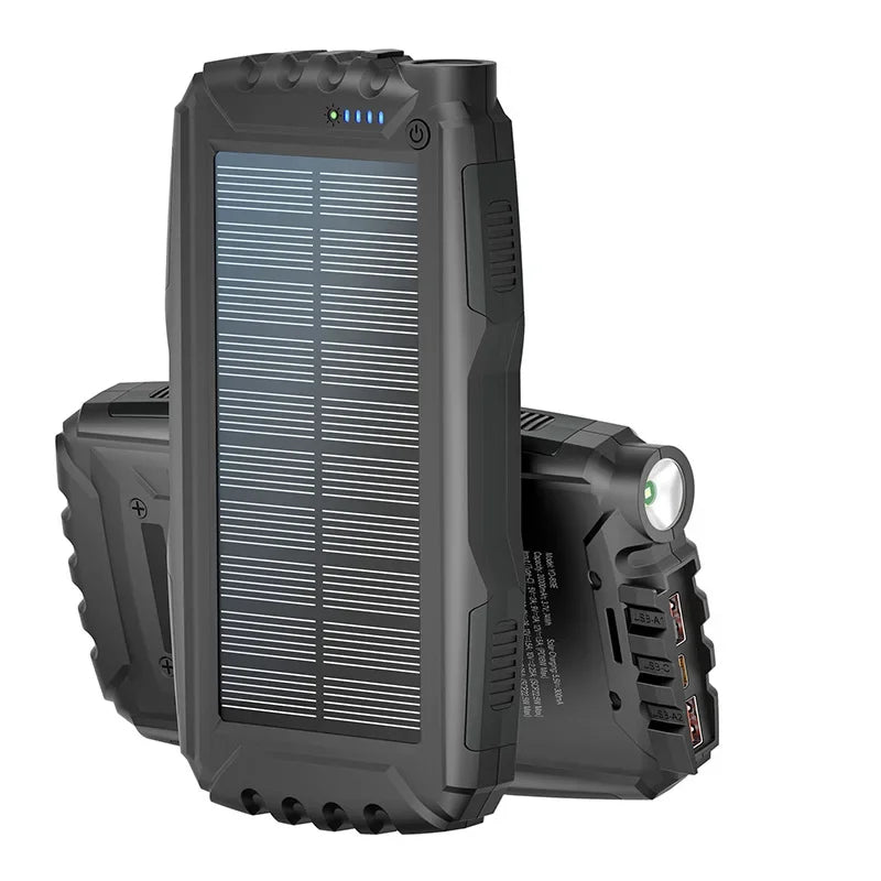 Solar Power Bank Charger | Waterproof Portable Charger