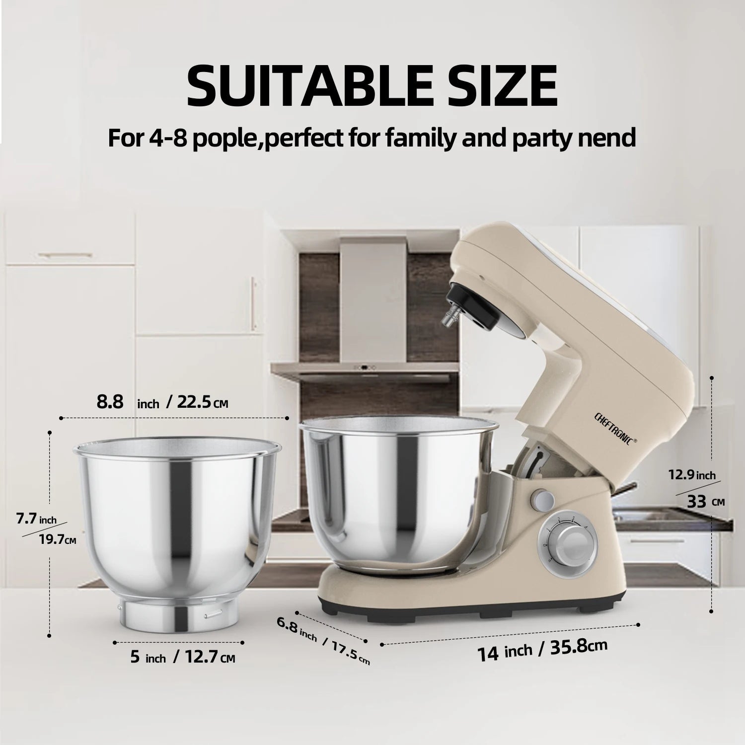 Tilt-Head Stand Mixer