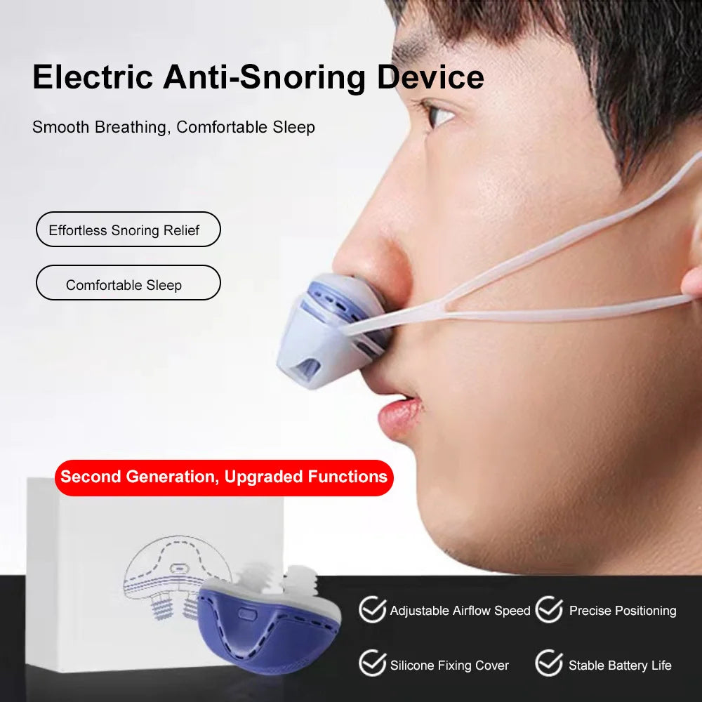 Anti-Snoring Device | Electric Sleep Aid