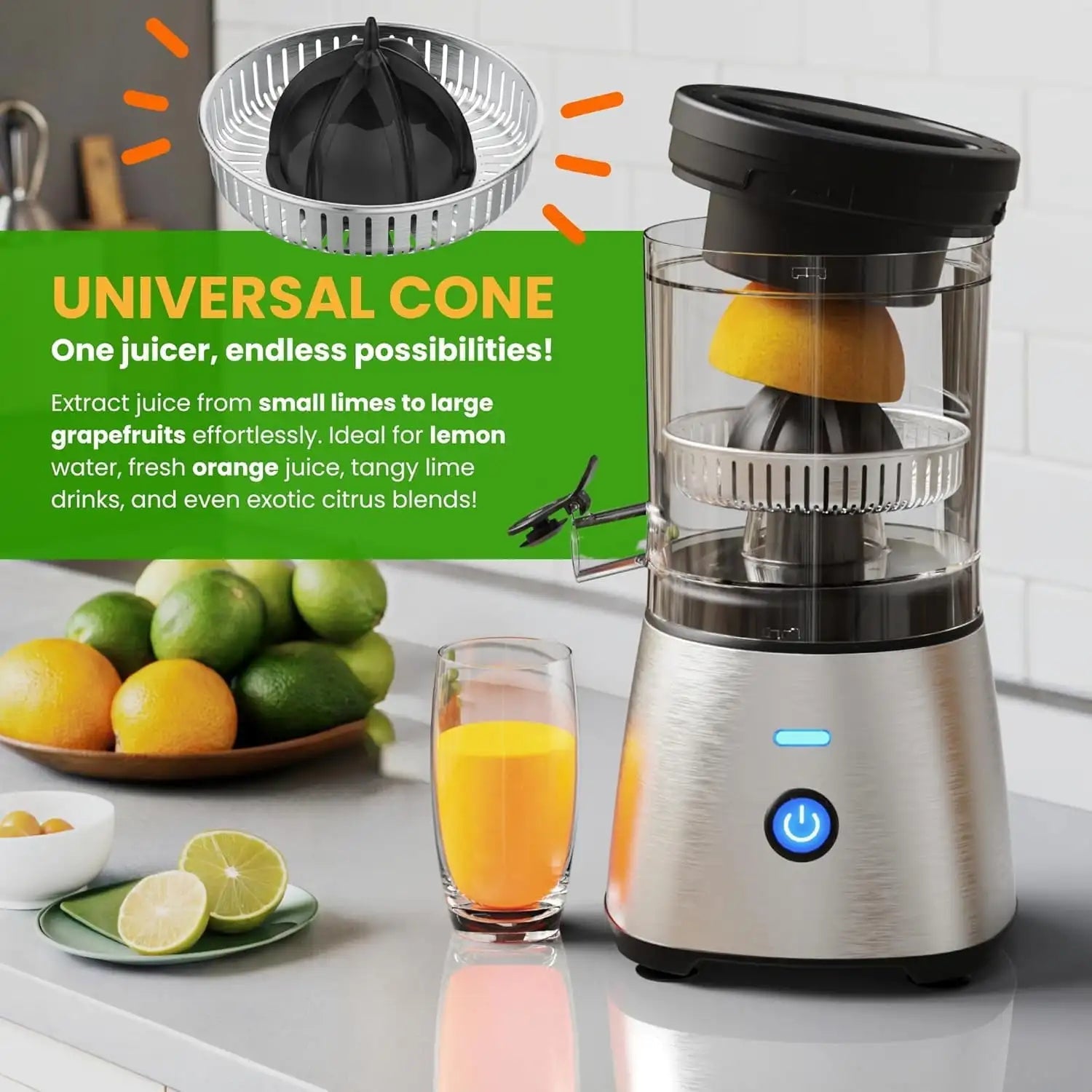 One-Touch Electric Citrus Juicer