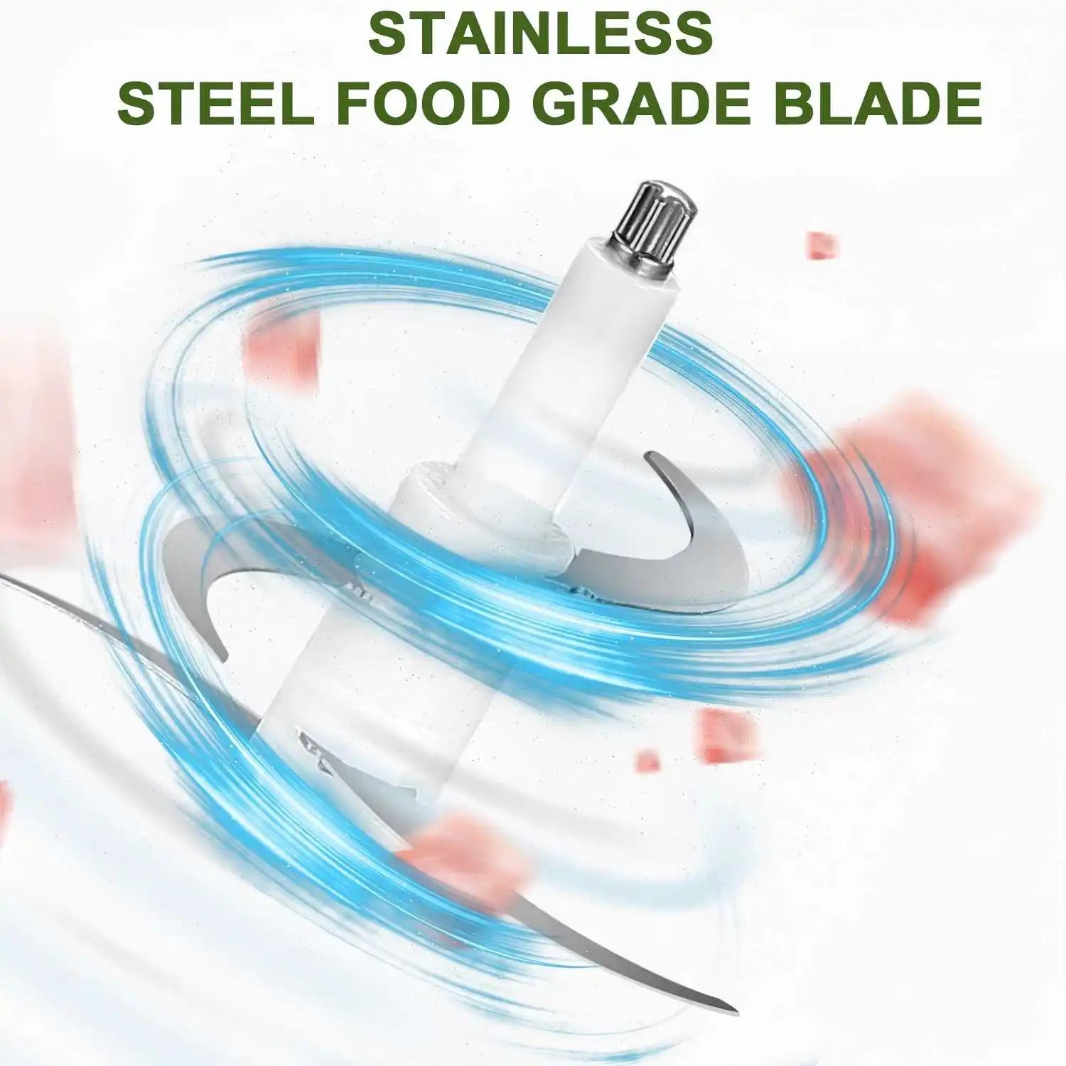 Electric Food Chopper & Meat Grinder