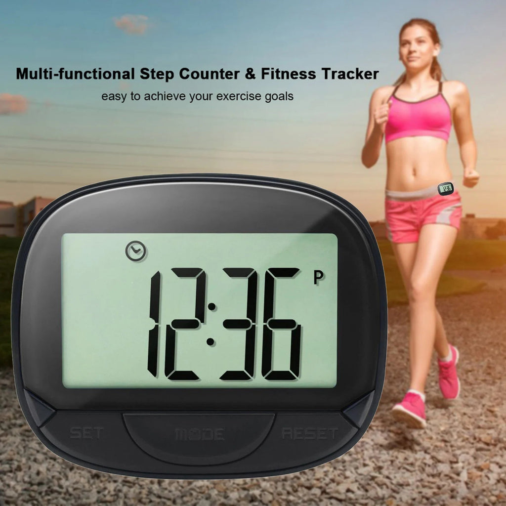 Multi-functional Step Counter | 3D Pedometer for Fitness Tracking