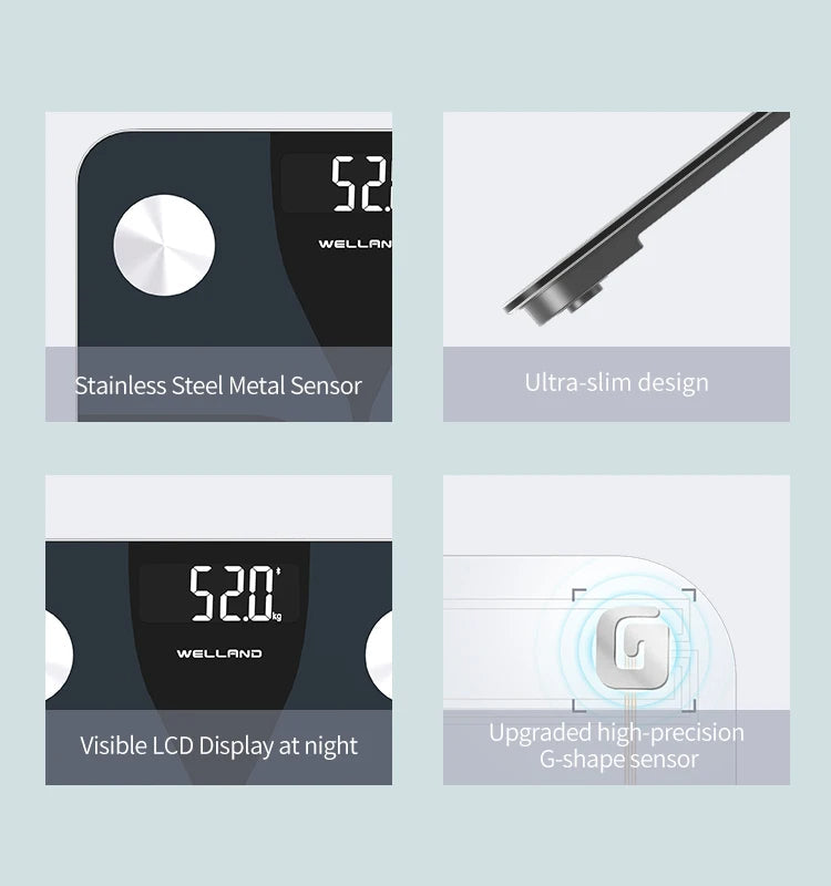Smart Scale | Body Fat & BMI Monitor