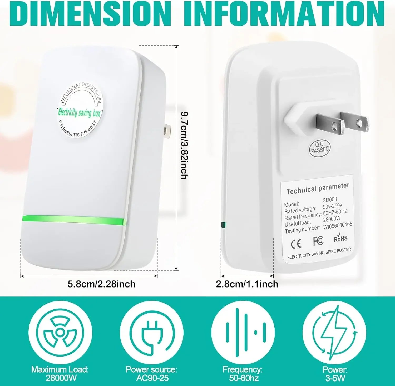 Power Saver Energy Saver Household Electricity Saving Box