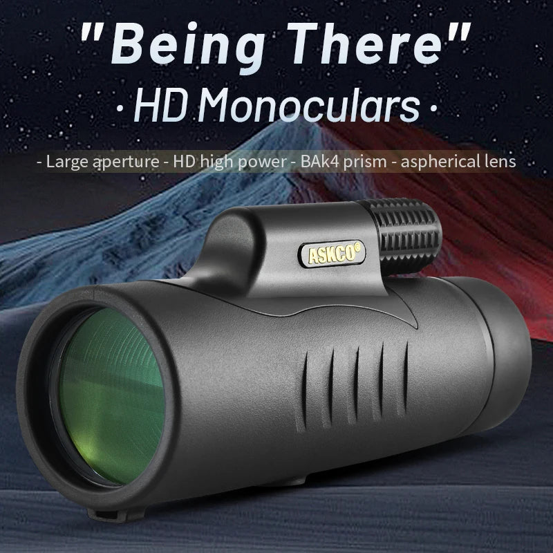 Monocular Telescope High Power HD Monoculars Scope for Bird Watching & Hiking