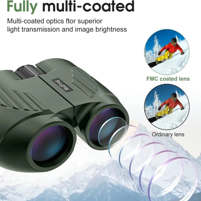 Binoculars | Compact Waterproof Pocket Scope
