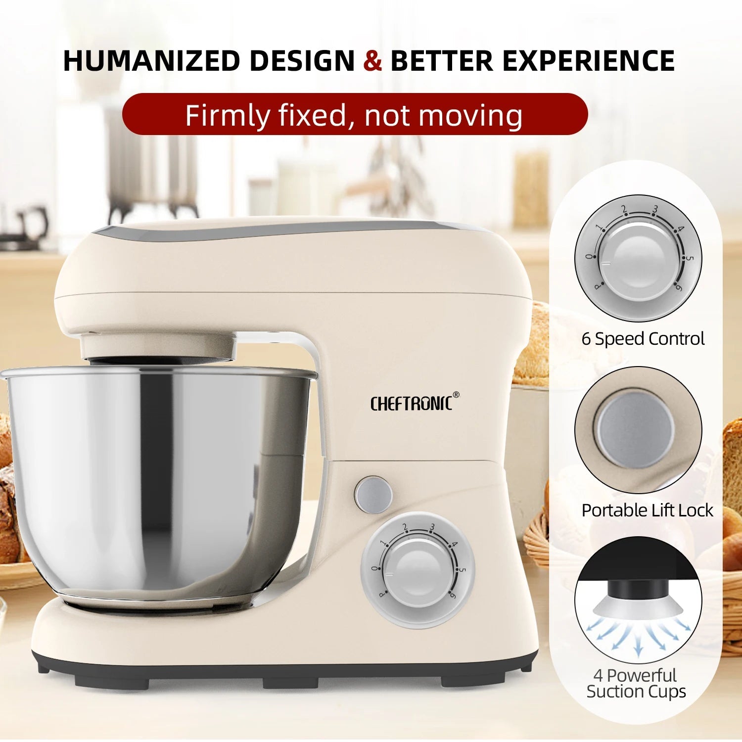 Tilt-Head Stand Mixer