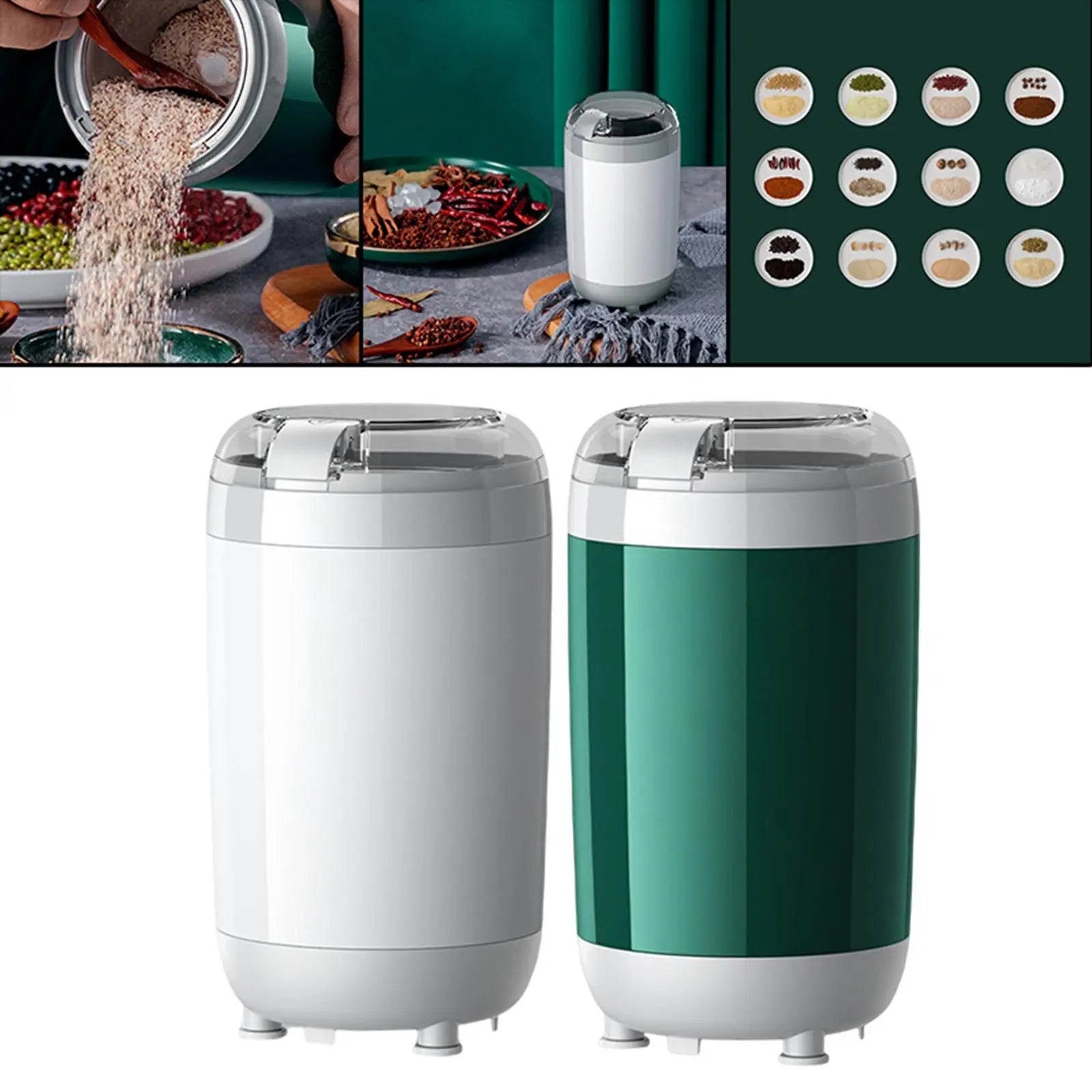 Electric Grinder with Removable Cup