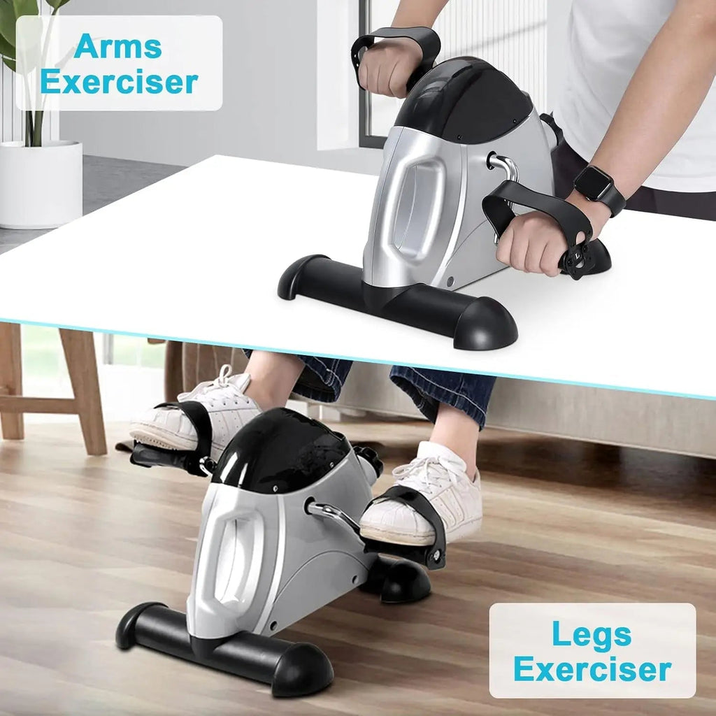 Mini Exercise Bike | Portable Foot Cycle for Arm and Leg Peddling