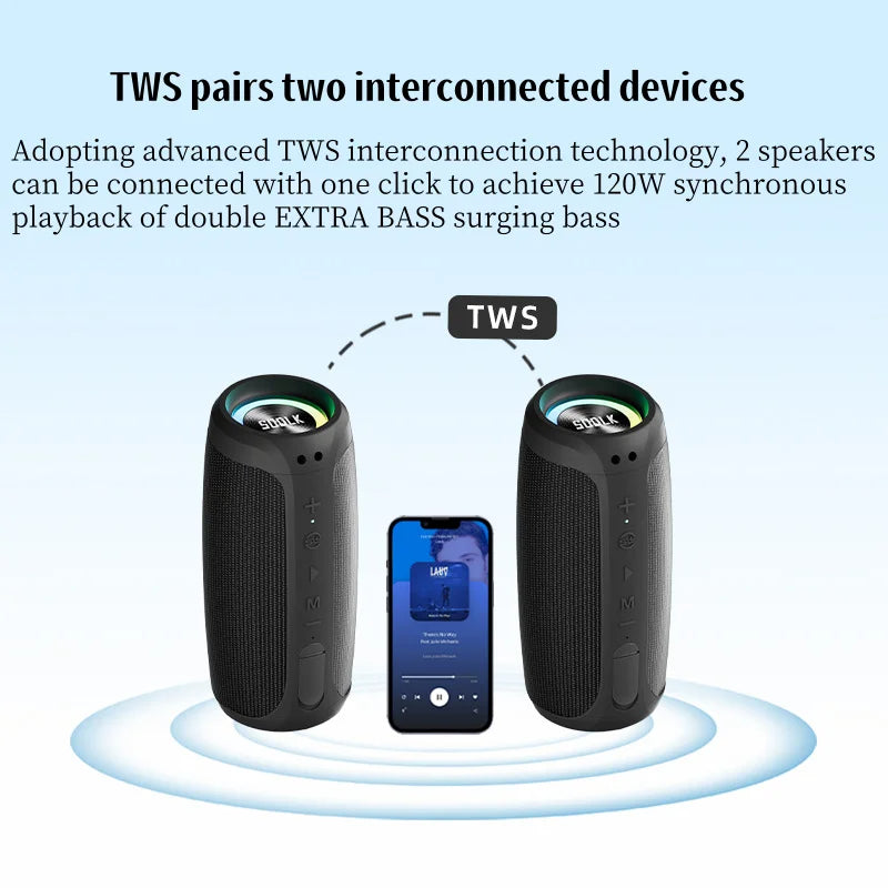 Portable Bluetooth Speaker | Waterproof Bluetooth Speaker