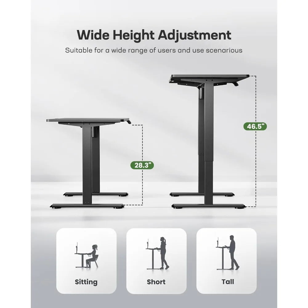 Electric Height-Adjustable Standing Desk