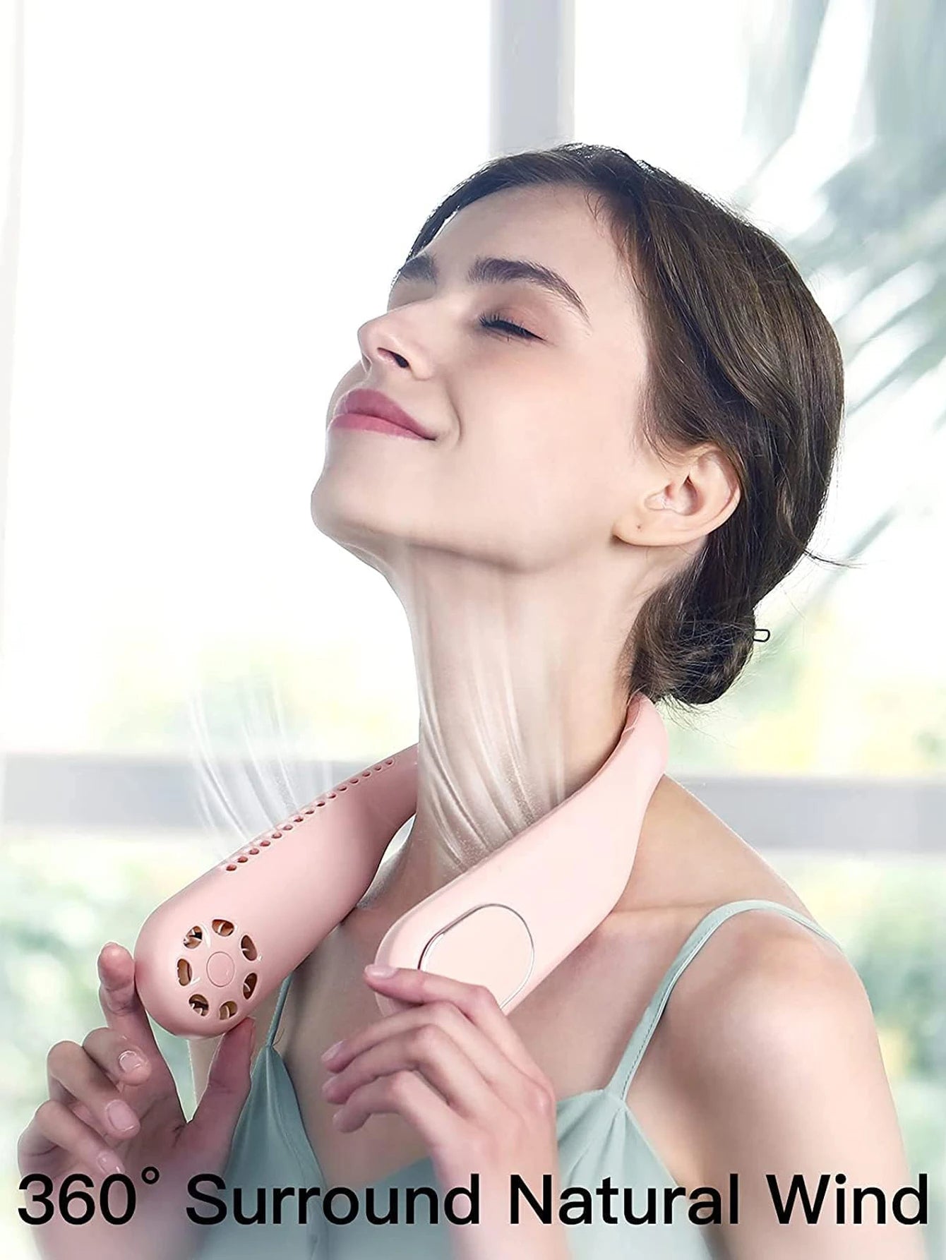 Blade-Free Portable Neck Fan