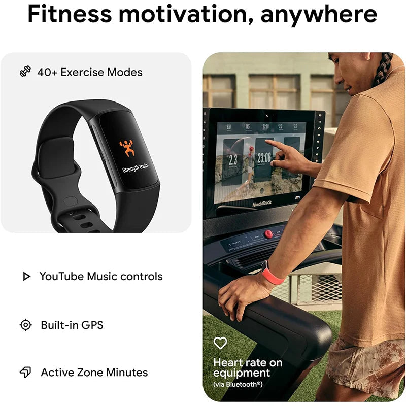 Fitness Tracker | Fitbit Charge 6 Smart Watch