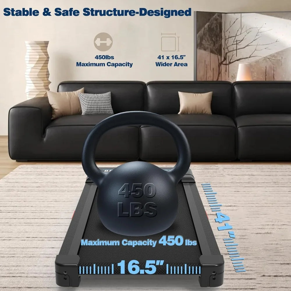 Walking Pad | Under-Desk Treadmill with Auto Incline