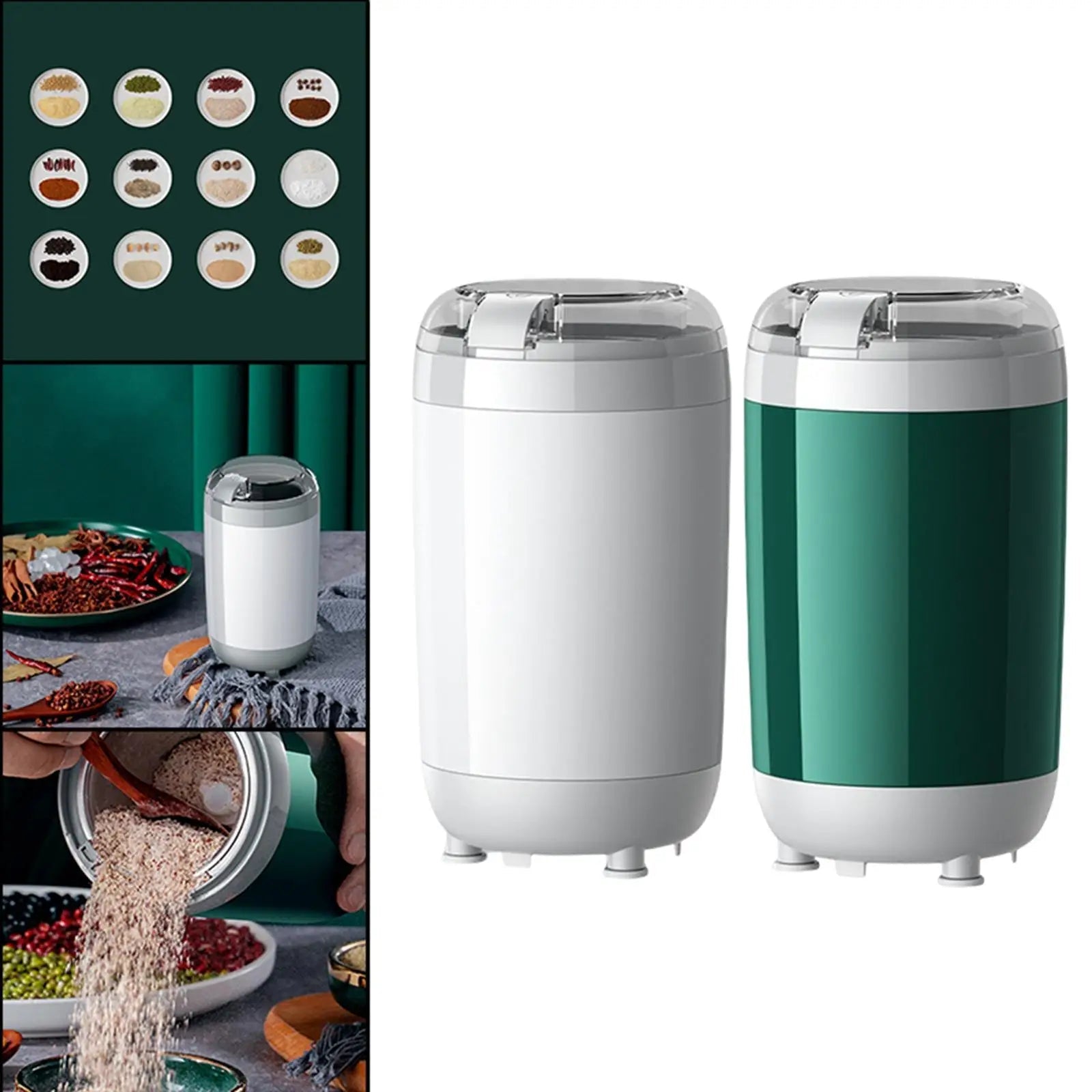 Electric Grinder with Removable Cup