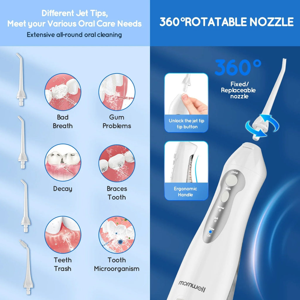 Oral Irrigator | Portable Water Flosser