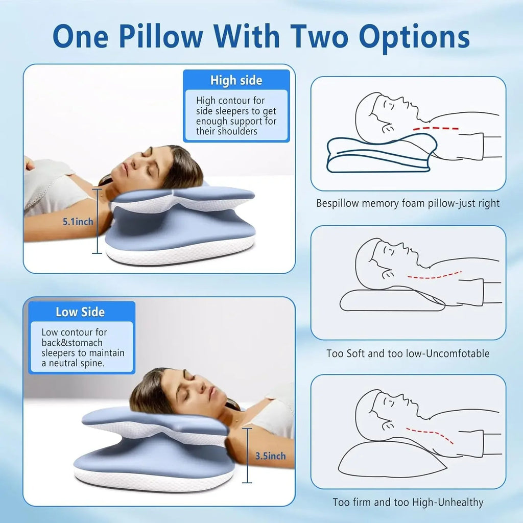 Cervical Pillow | Ergonomic Neck Support Pillow