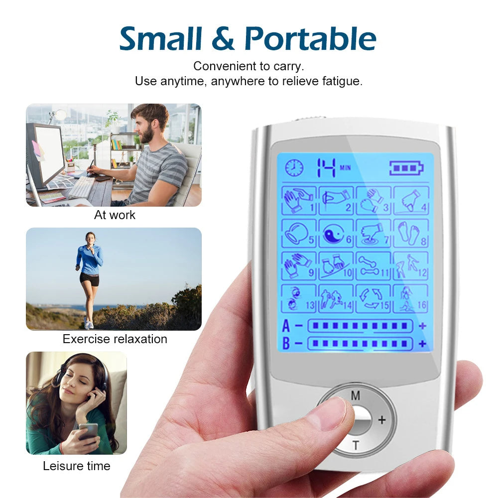 TENS Unit | Rechargeable Muscle Stimulator