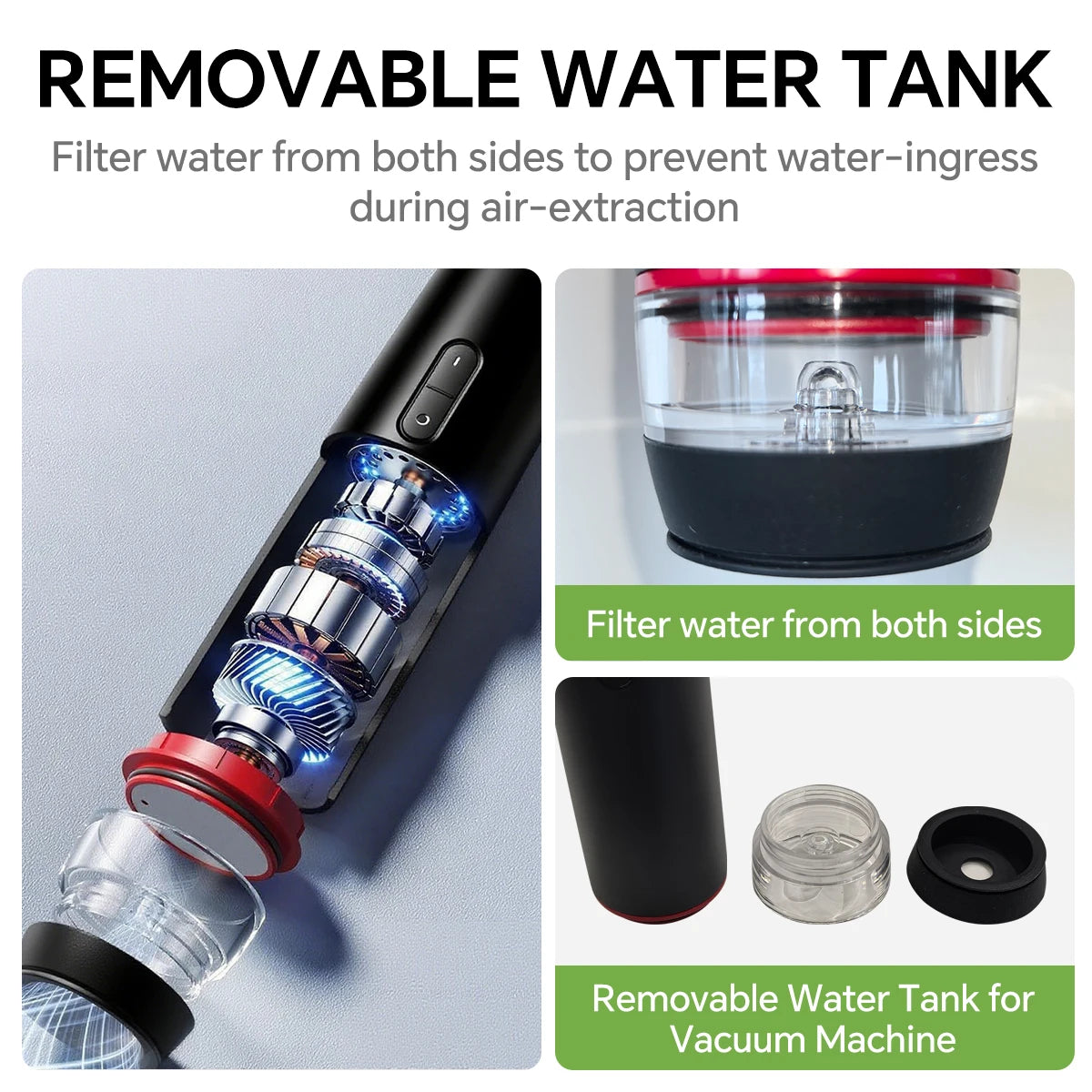 Rechargeable Handheld Vacuum Sealer Kit