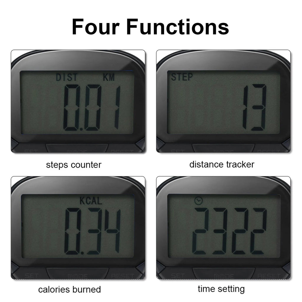 Multi-functional Step Counter | 3D Pedometer for Fitness Tracking