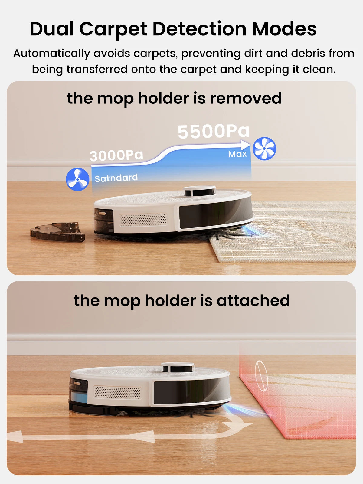 Self-Emptying Robot Vacuum and Mop