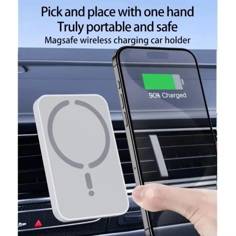 Magnetic iphone Charger | Magsafe Car Charger