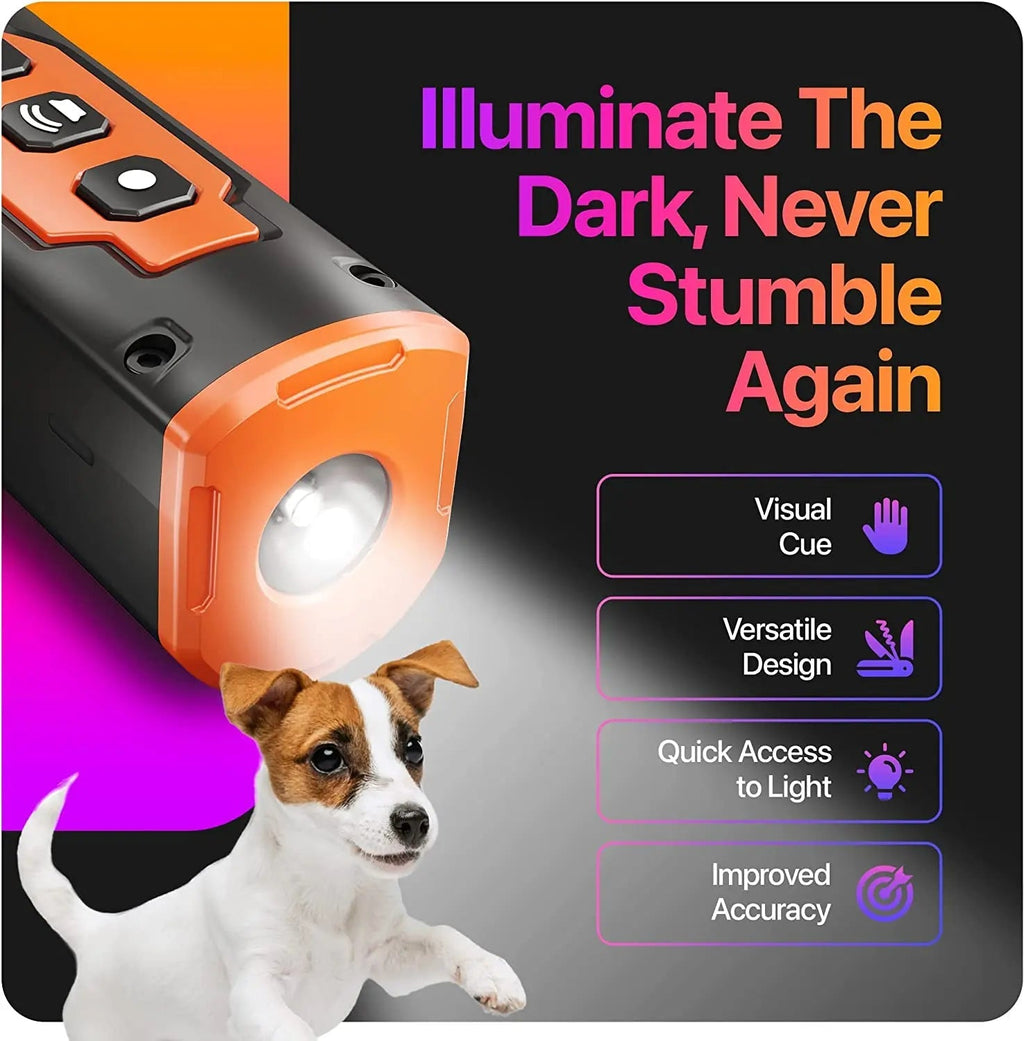 Ultrasonic Dog Repeller | Handheld Anti-Barking Trainer